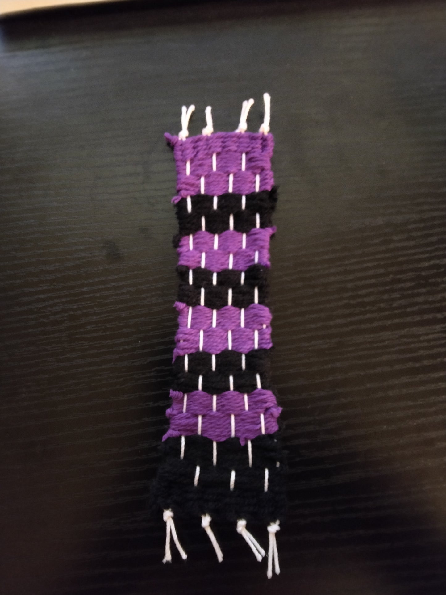 Striped Loom Woven Bookmark (2 pack)