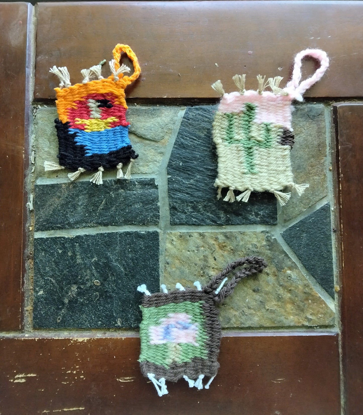 Pixal Hand Woven Bag Charms