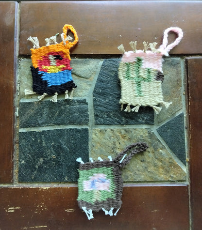 Pixal Hand Woven Bag Charms